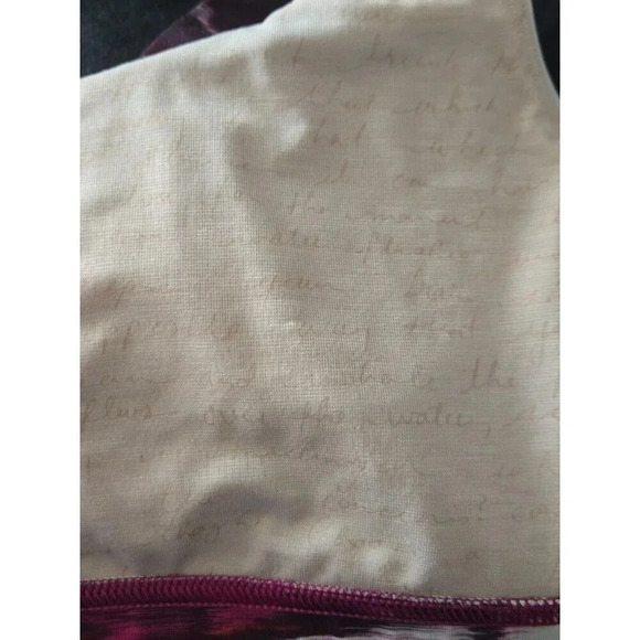 Lululemon Energy Bra Exhale Pigment Wind Berry Rumble Crossback Size 10 - Picture 4 of 6